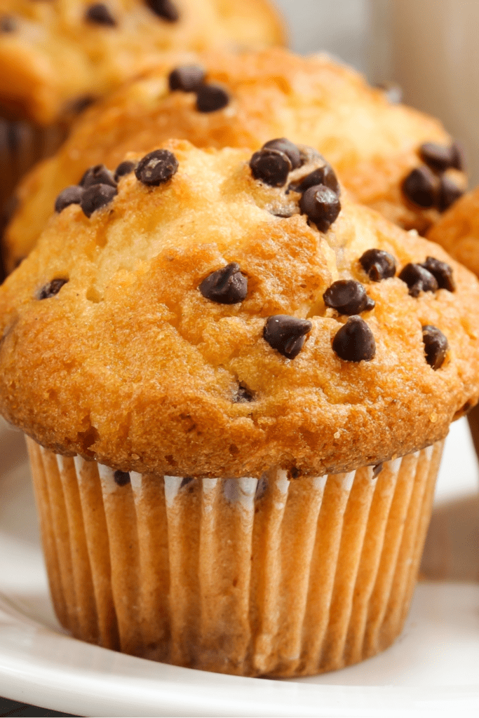 Chocolate Chip Muffins for Breakfast