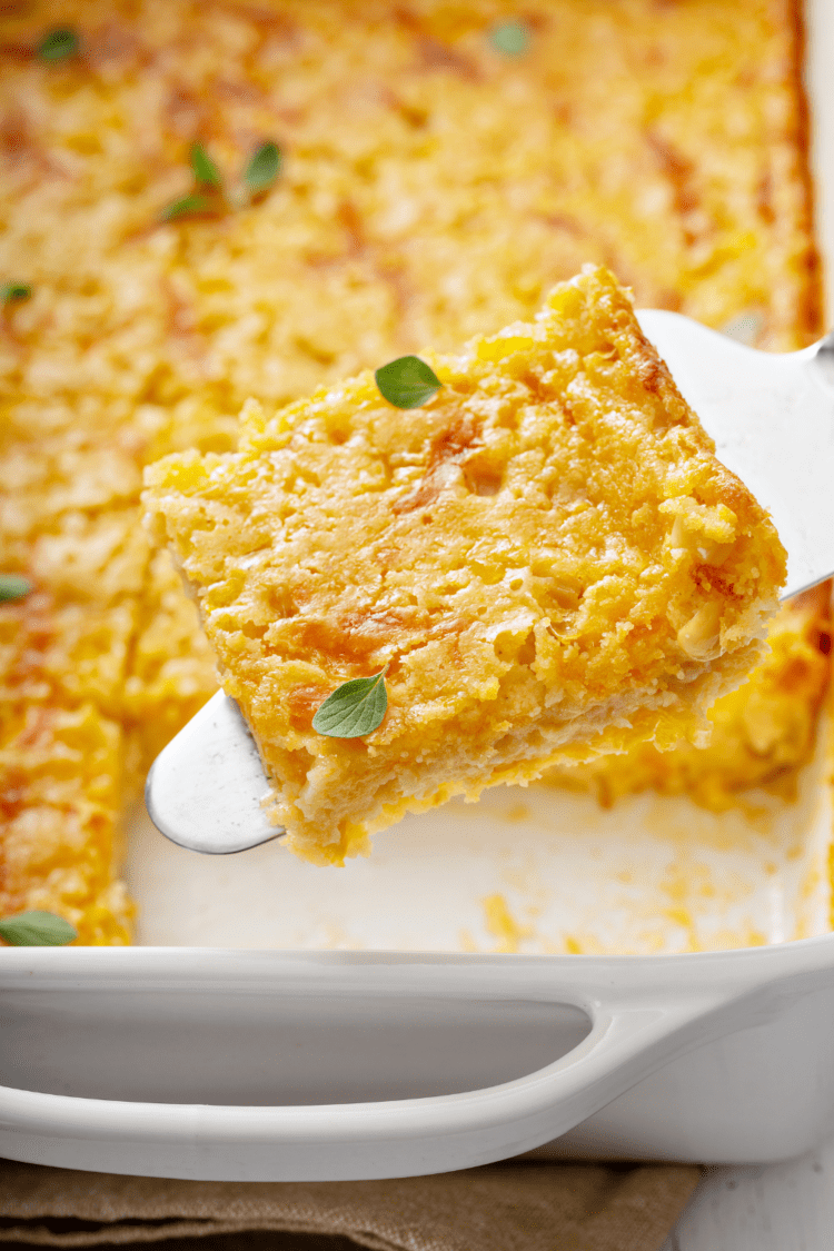 Jiffy Cornbread Casserole Insanely Good