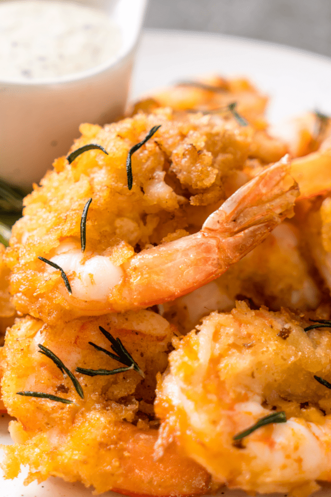 Homemade Red Lobster Coconut Shrimps with Sauce