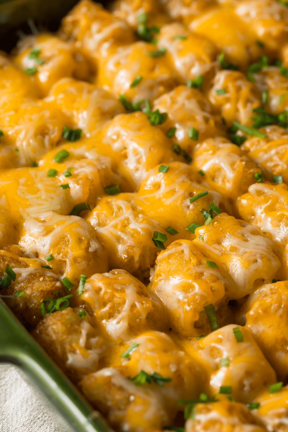 Homemade Tater Tot Casserole with Beef and Cheese
