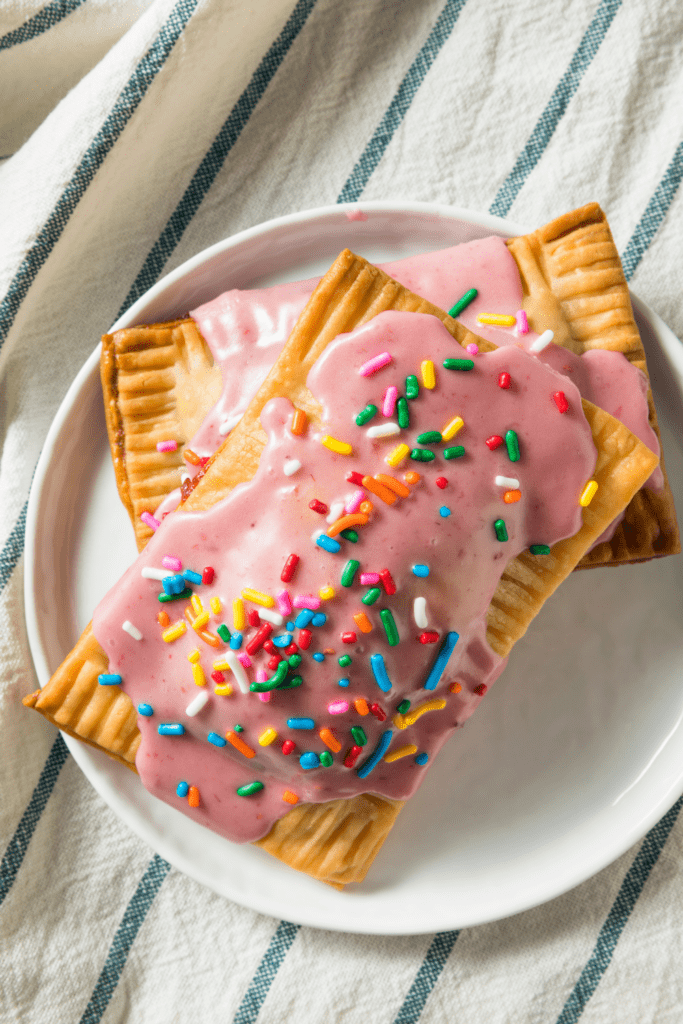Homemade Strawberry Pop-Tarts with Sprinkles