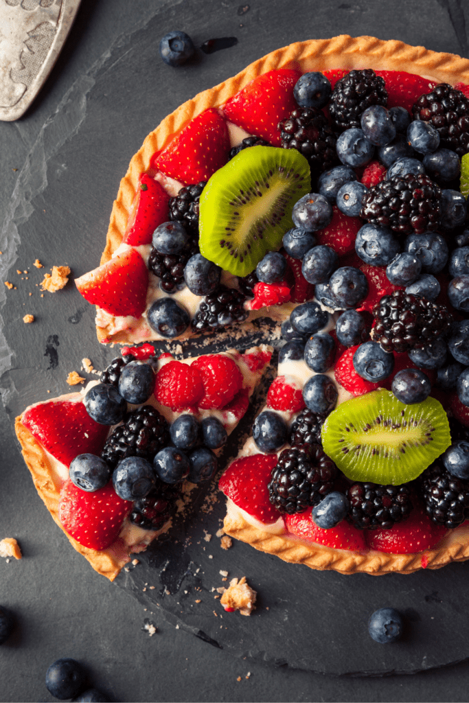 Key Lime Fruit Tart with Berries
