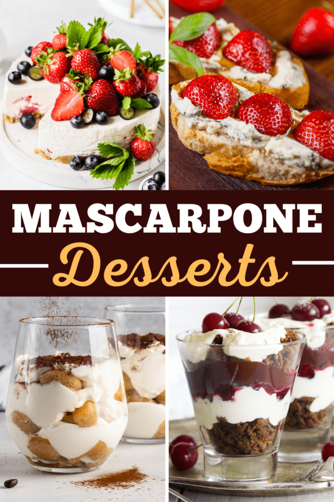 Mascarpone Desserts