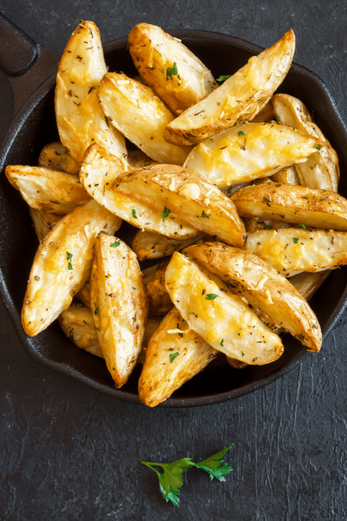 Oven-Baked Potato Wedges with Herbs