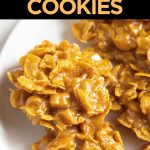 Peanut Butter Cornflake Cookies