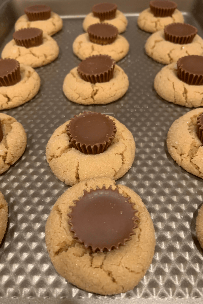 Homemade Peanut Butter Cup Cookies