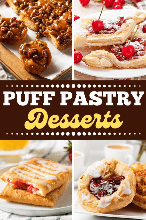 21 Best Puff Pastry Desserts - Insanely Good