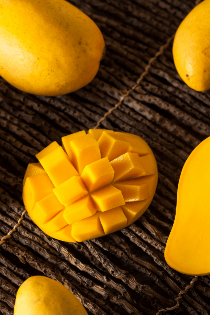 Raw and Organic Ripe Mango
