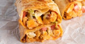 Scrumptious Buffalo Chicken Wraps with Bacon, Tomatoes and Ranch Dressing