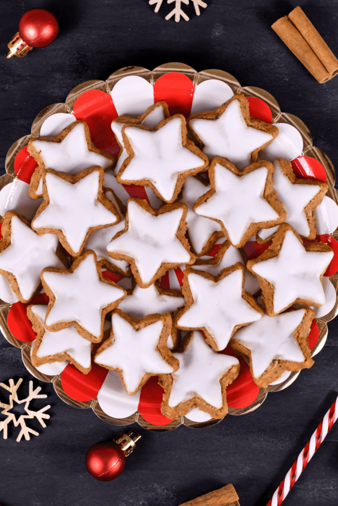 Star Shaped Sugar Glazed Cookies
