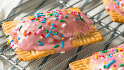 Strawberry Pop-Tarts with Sprinkles