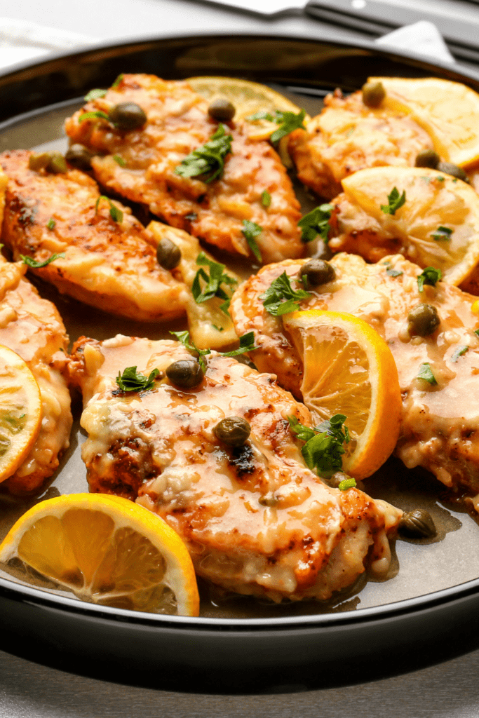 Chicken Piccata with Lemons and Sauce