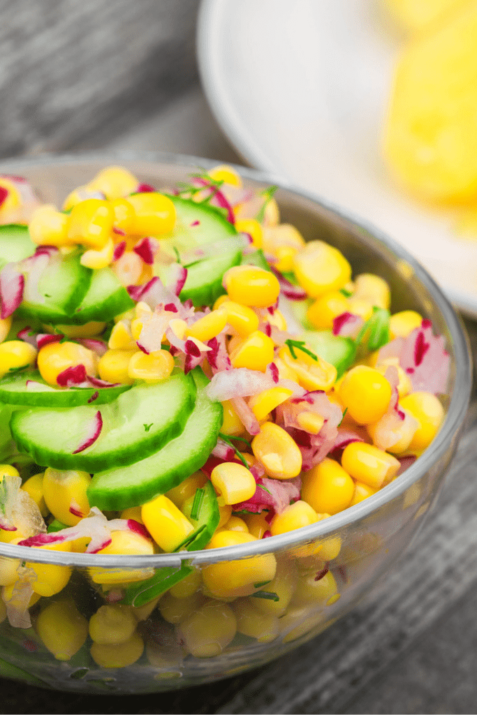 Corn Salad with Vegetables