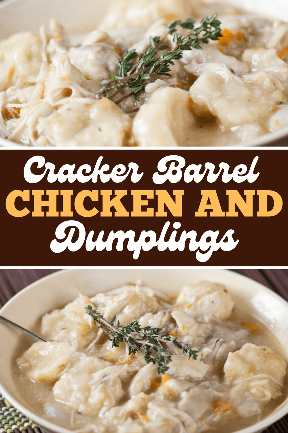 chicken and dumplings cracker barrel