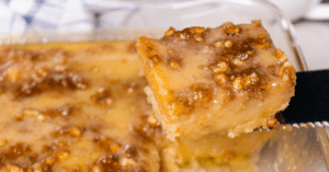Granny Cake with Caramelized Brown Sugar and Nuts