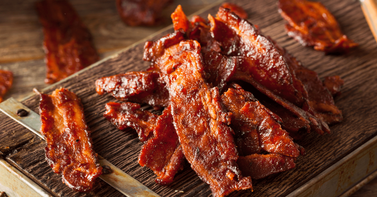 Homemade Dried Bacon