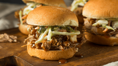 Homemade Pulled Pork Sliders