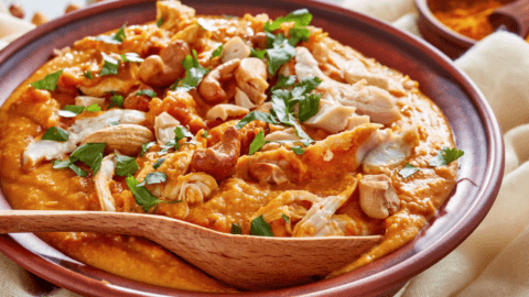 Indian Mulligatawny Soup with Chicken