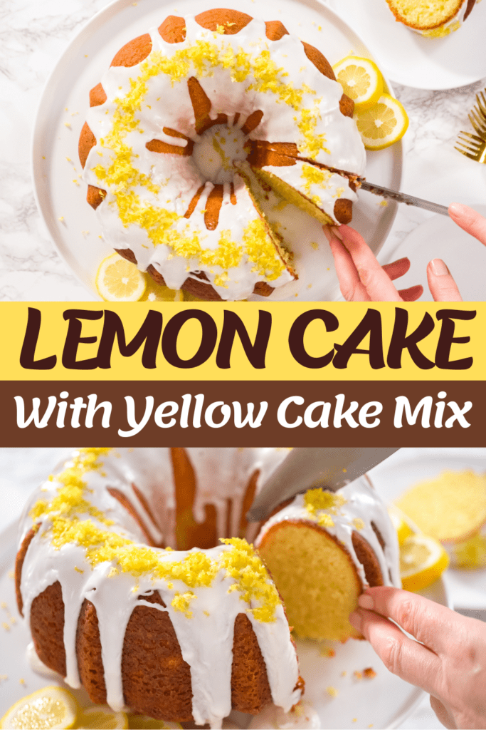 Lemon Cake With Yellow Cake Mix - 2