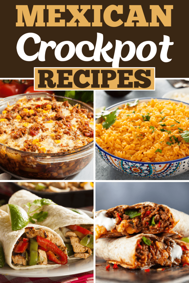 25 Easy Mexican Crockpot Recipes - Insanely Good