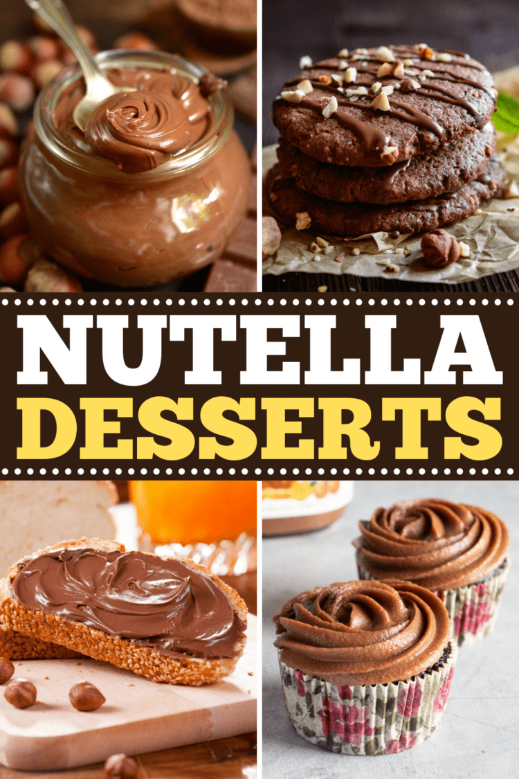 30 Nutella Desserts That Are Beyond Dreamy - Insanely Good