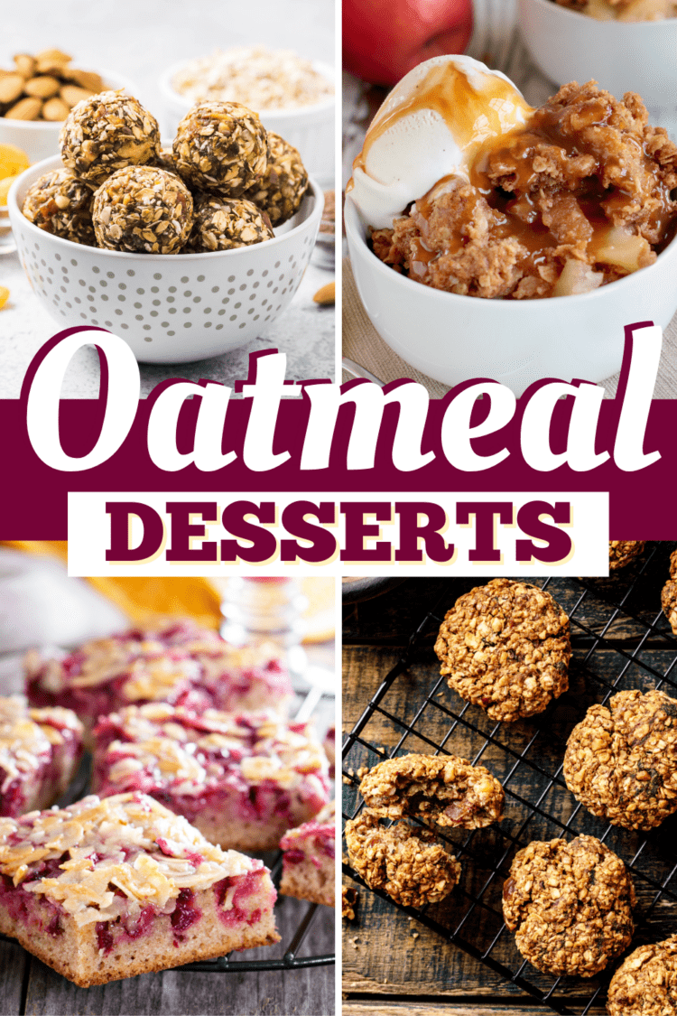 20 Best Oatmeal Desserts (+ Easy Recipes) - Insanely Good