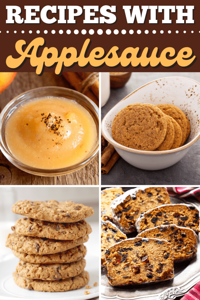 Recipes with Applesauce