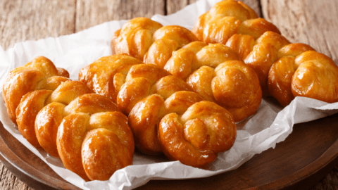 African Glazed Golden Donuts