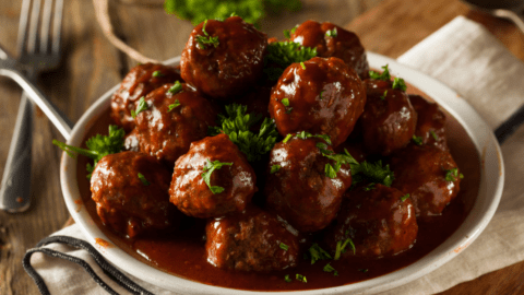BBQ Meatballs