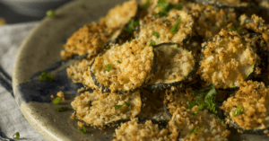 Breaded Baked Zucchini Chips