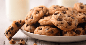 Chocolate Chip Cookies with Milk