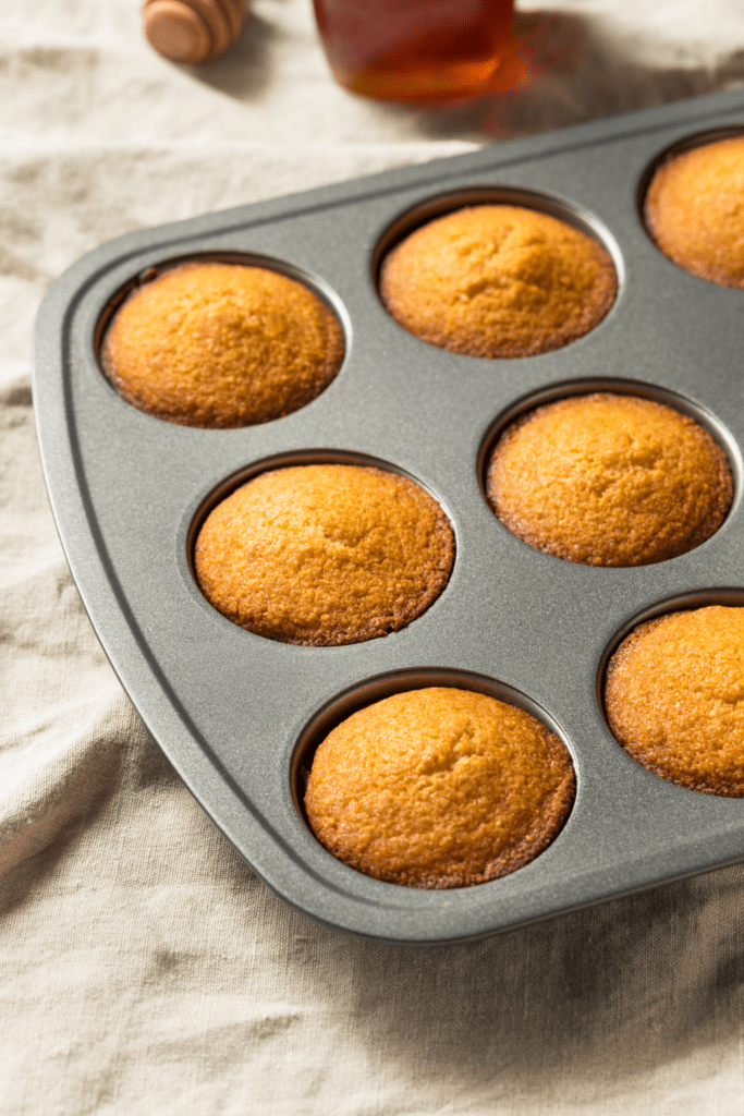 Cornbread Muffins in a Muffin Pan