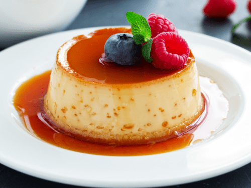Caramel Custard Pudding Cake / Cream Cheese Custard Puddin… | Flickr