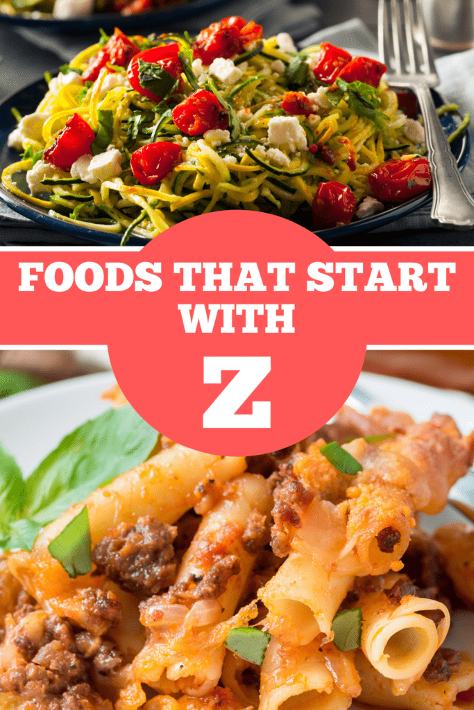 Foods That Start with Z