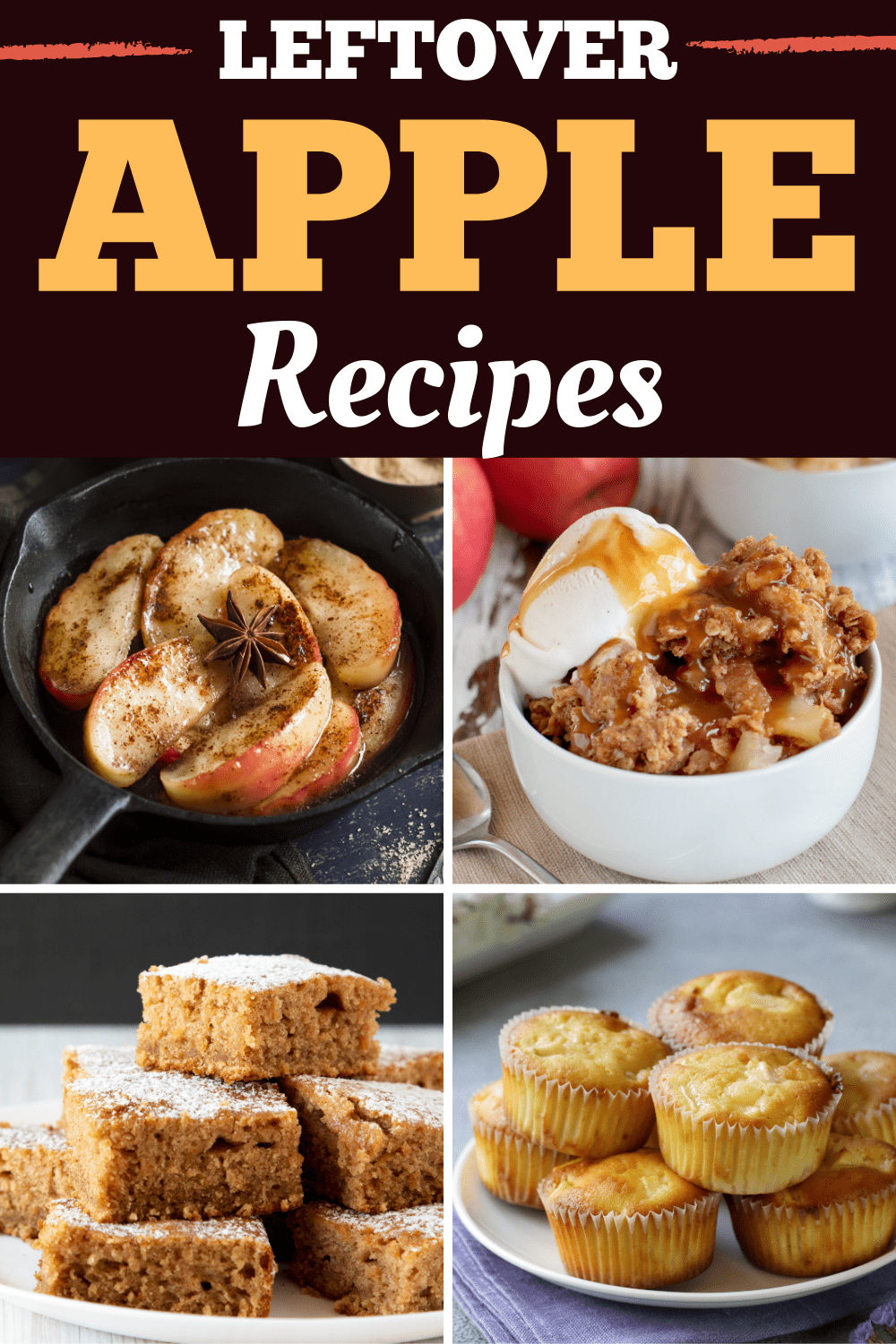 25 Easy Leftover Apple Recipes - Insanely Good