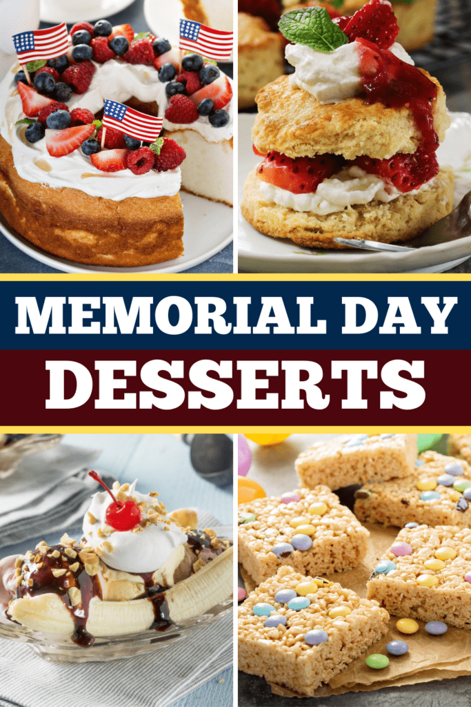 Memorial Day Desserts