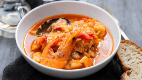 Portuguese Fish Stew Caldeirada