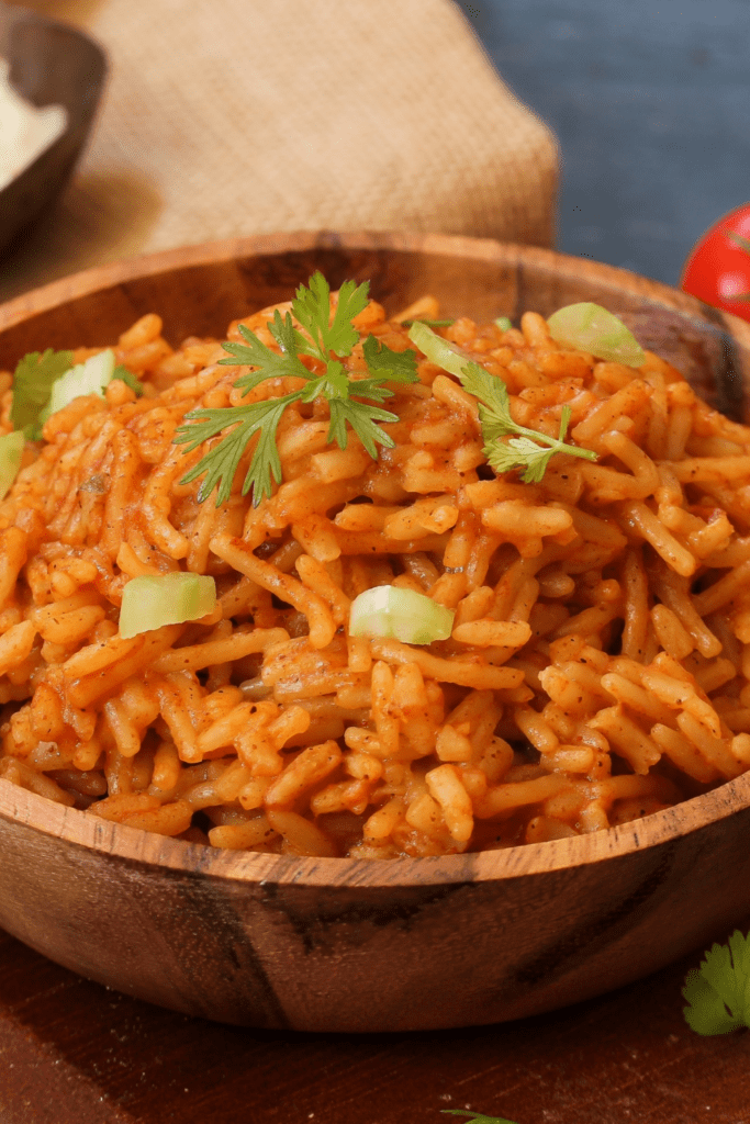 Rice Pilaf in a Bowl