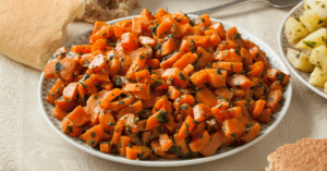 Traditional Moroccan Carrot Salad