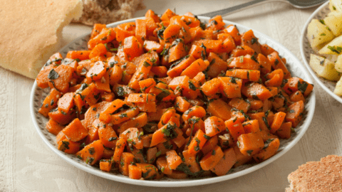 Traditional Moroccan Carrot Salad