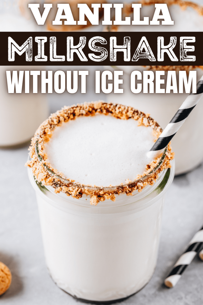 Vanilla Milkshake Without Ice Cream