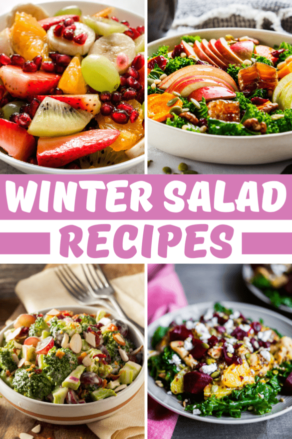 26 Best Winter Salad Recipes - Insanely Good