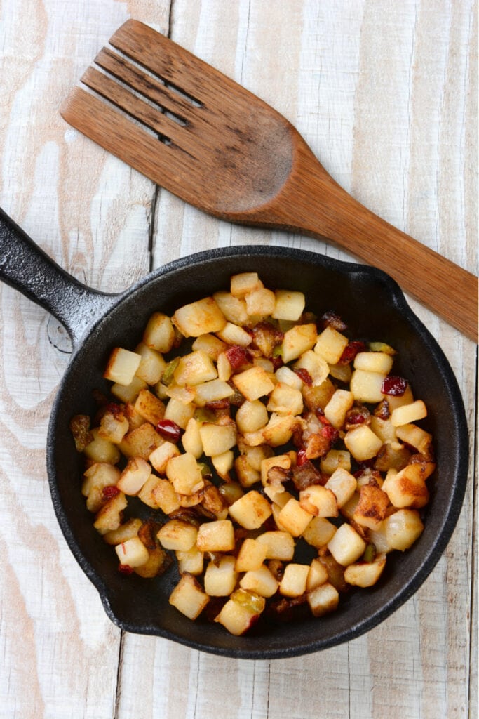 Breakfast Potatoes with Peppers and Onions