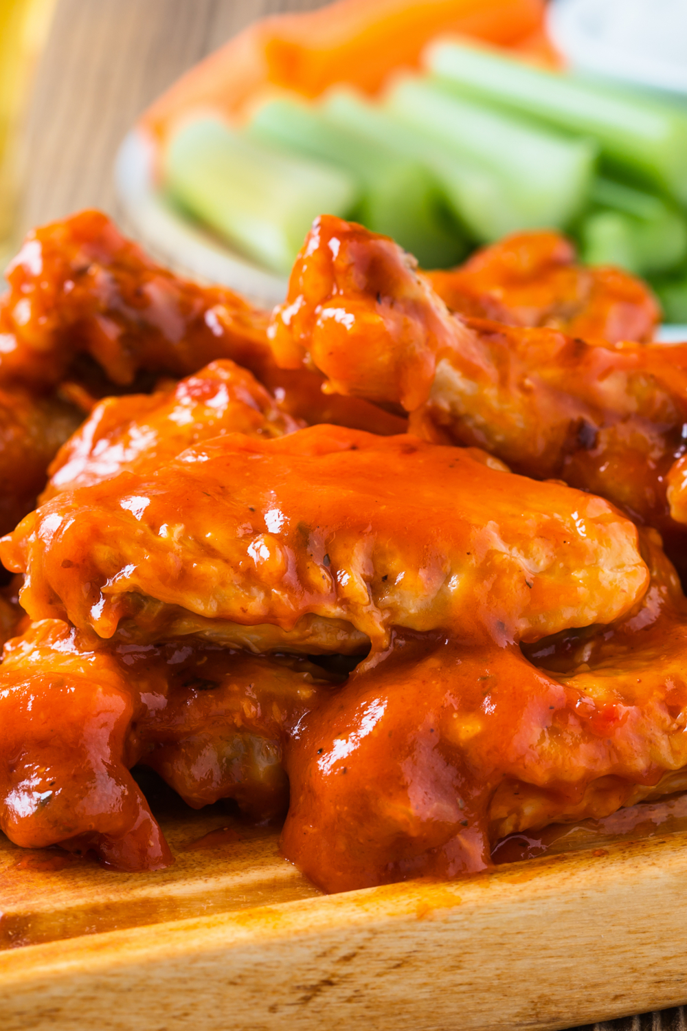 Buffalo Chicken Wings with Pepper Sauce