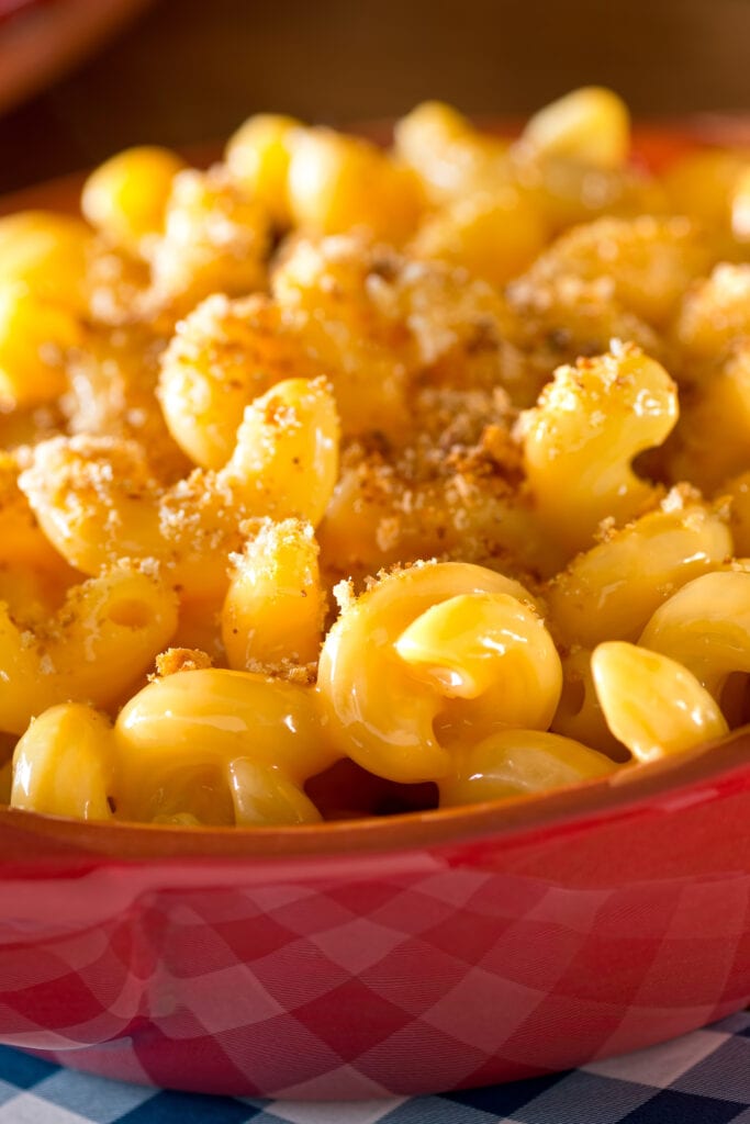 Easy Vegetarian Recipes For Kids featuring Creamy Mac and Cheese