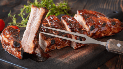 Homemade BBQ Pork Spare Ribs