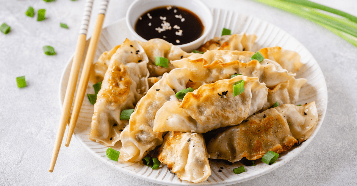 chinese fried dumplings