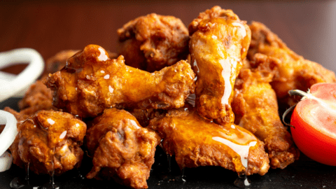 Homemade Honey Glazed Chicken Wings