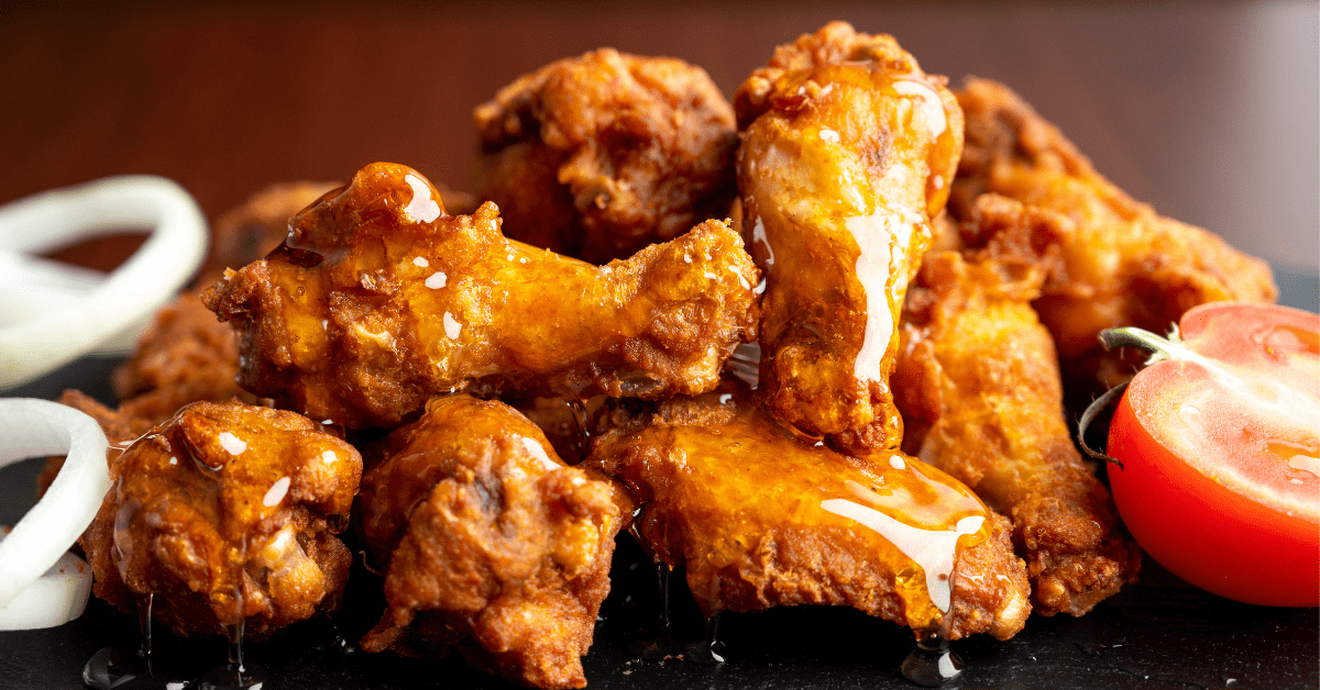 Homemade Honey Glazed Chicken Wings