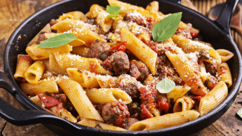 Homemade Italian Sausage Pasta